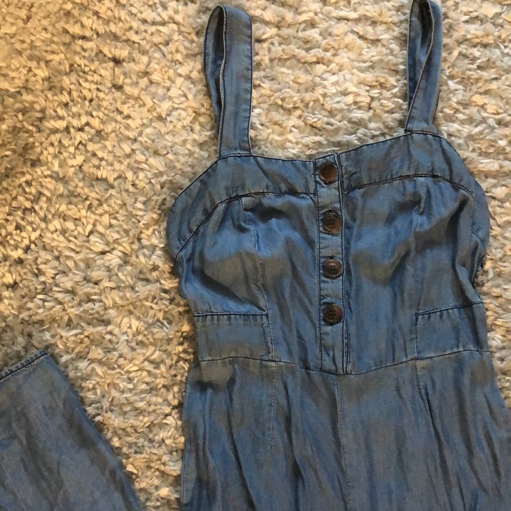 Wide Leg Jumpsuit - Picture 3 of 5